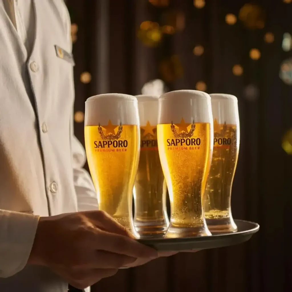 Bia Tươi Sapporo Phù Hợp Với Ai? Gợi Ý Cách Thưởng Thức