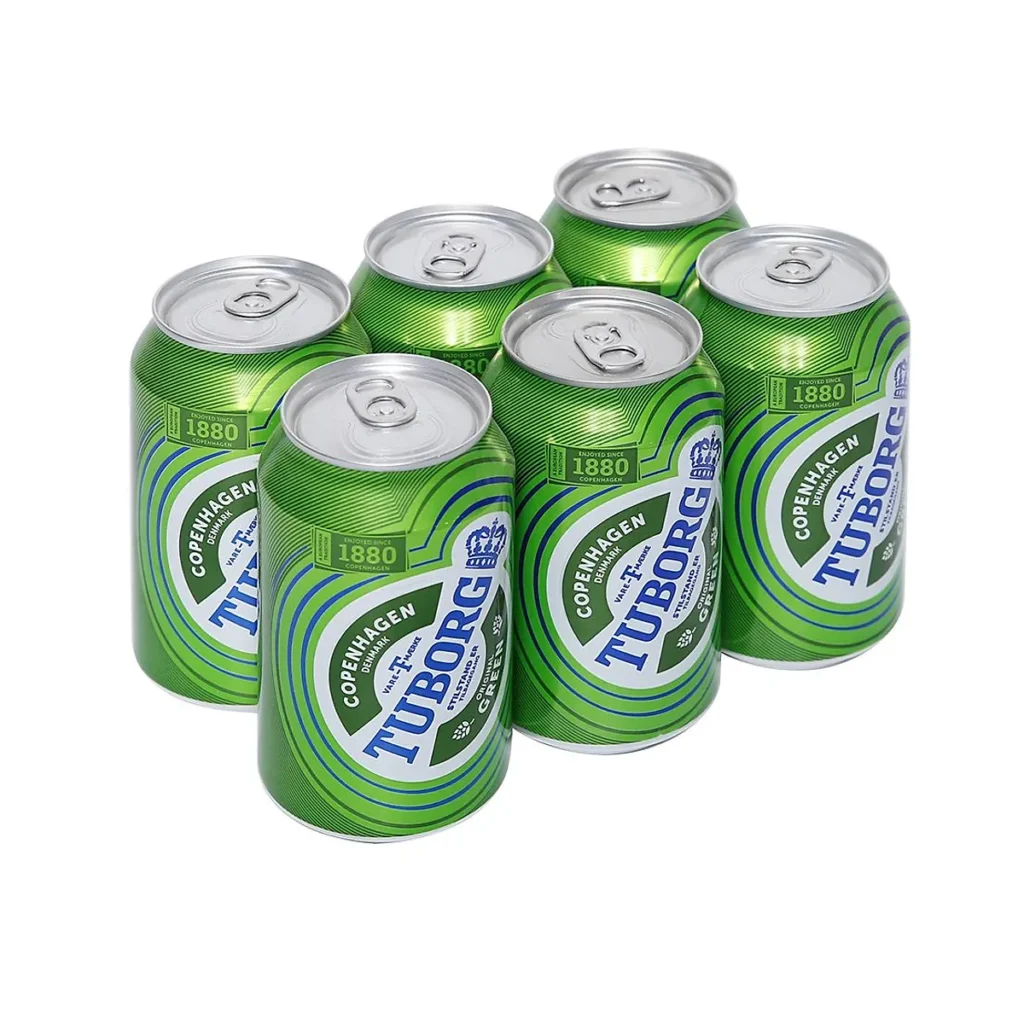 Các quán bar, nhà hàng có bia tươi Tuborg được đánh giá cao