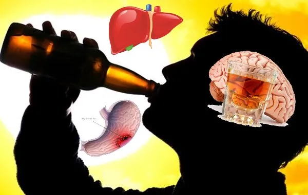 Tác hại dài hạn của việc nhậu nhiều đối với sức khỏe tinh thần